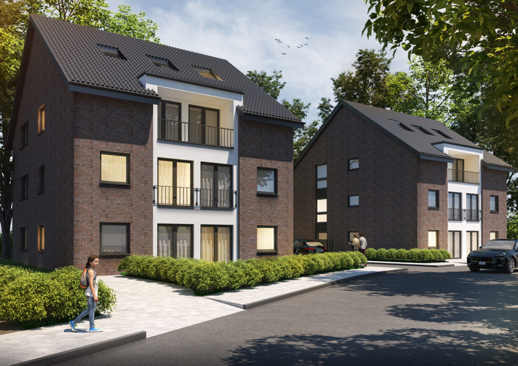 2 Mehrfamilienhäuser, jeweils 3 Wohneinheiten